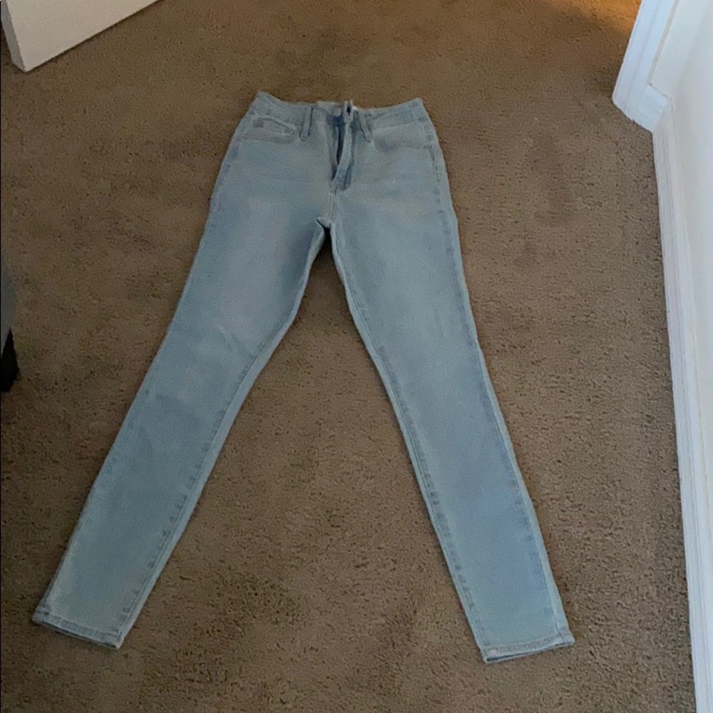 blue jeans never been worn
